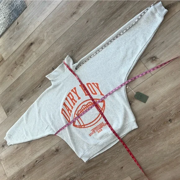 NWT Dairy Boy Study Break State Champs Rollneck in Champion Orange - Picture 5 of 16